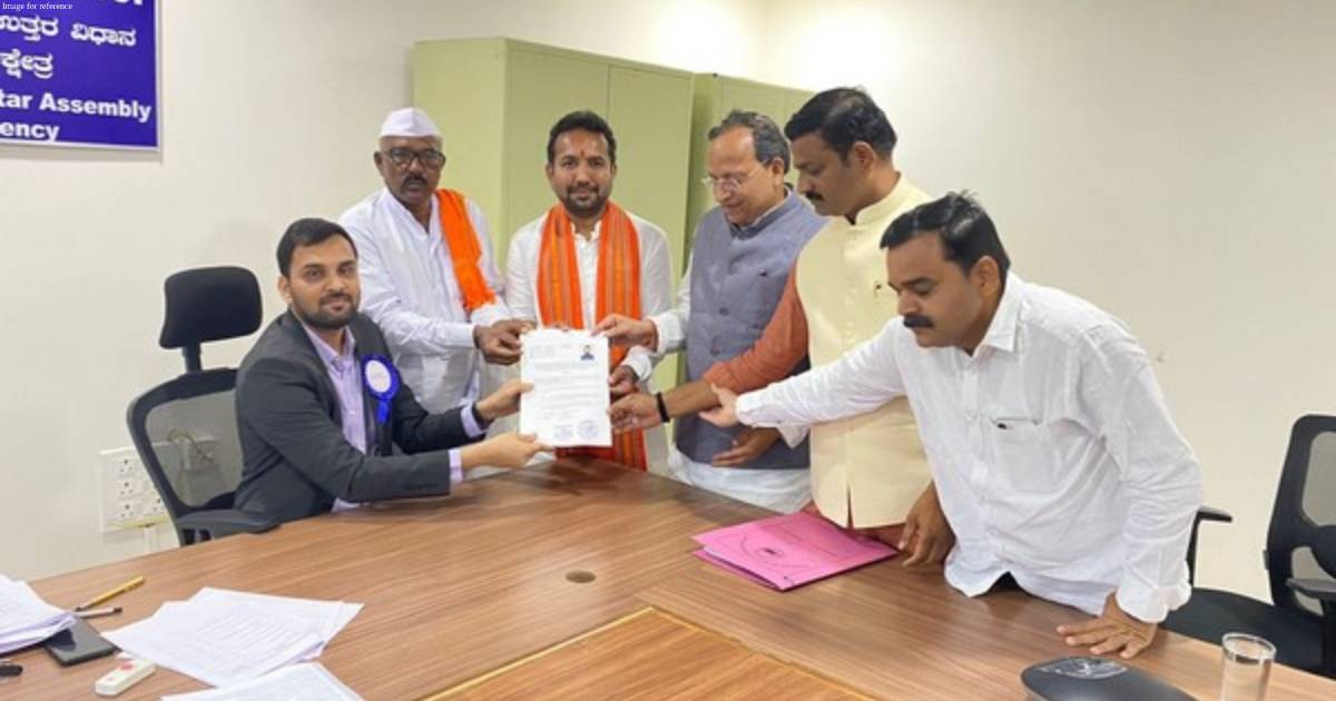 K'taka polls: Chandrakanth Patil files nomination as BJP candidate from Gulbarga North Assembly constituency